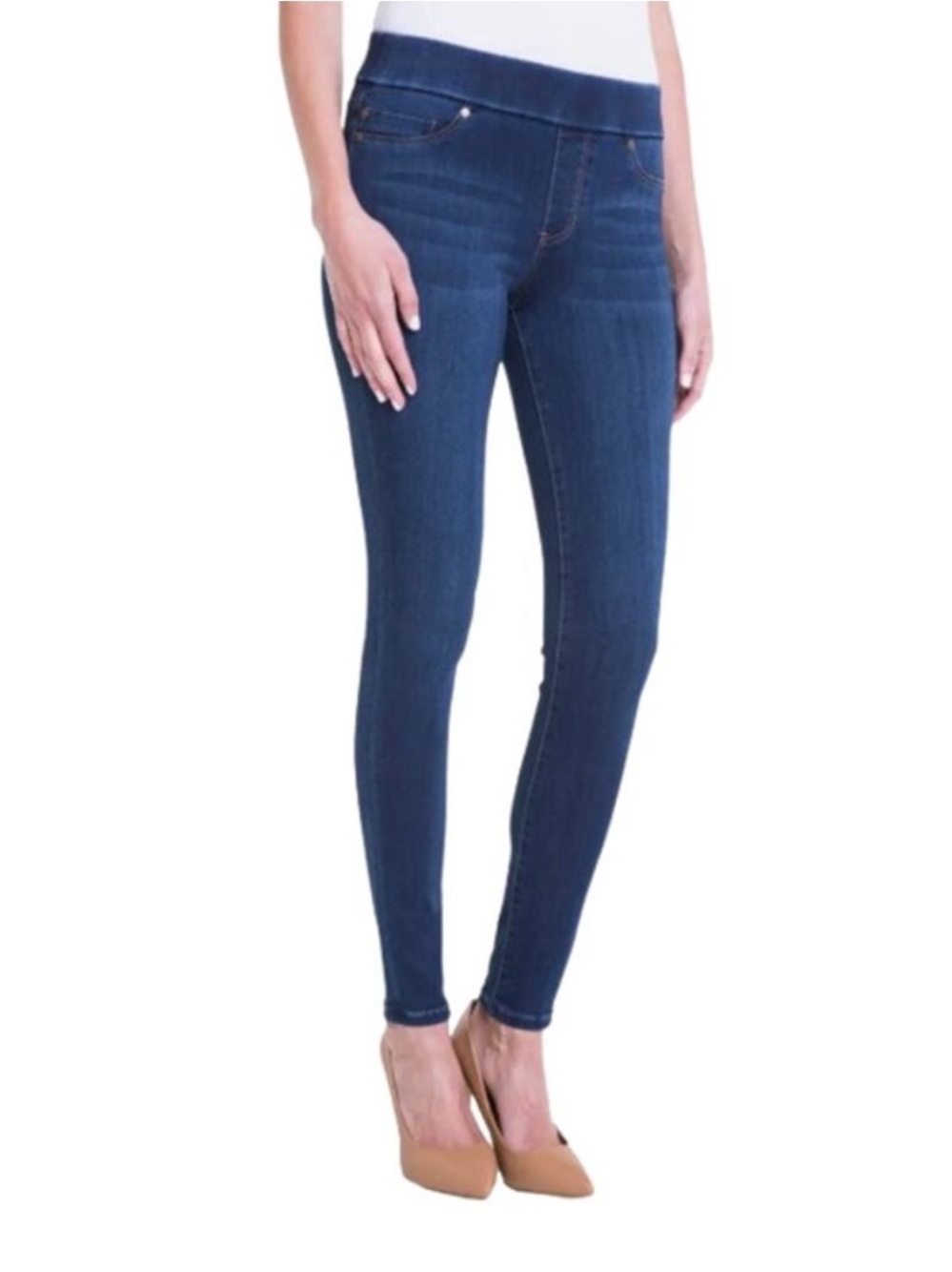 Liverpool Sienna Pull On Blue Jeans Jeggings size 6 / 28